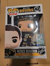 FUNKO POP HOCKEY #42 PATRICE BERGERON BOSTON BRUINS HOME JERSEY WITH PROTECTOR picture