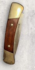 BUCK Knife Made In USA 503 Lockback Vintage picture