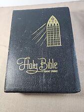 Crusade Bible KJV HOLY BIBLE Red Letter Reference Large Print  Leather picture