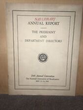 20th Annual Convention National Association Of Broadcasters 1942 Booklet￼ picture
