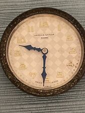 Sandoz Vuille 8 Day Swiss Made Automobile Clock 6 Jewels-Running picture
