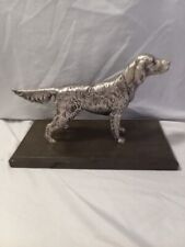 Weidlich Bros Metal Dog Pointer Figurine Sculpture 10