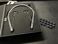 Sony Premium Neckband Noise Cancelling Bluetooth Headphones Black WI-1000X B JP picture