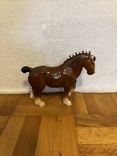 Breyer vintage blue ribbon brown Clydesdale stallion No Ears  picture