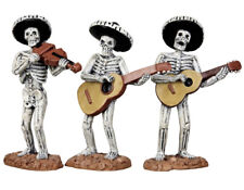 Lemax  Mariachi Band Spooky  Town -Carnival -Halloween Village-set Of 3 picture