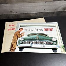 Original 1949 Mercury Full Line Deluxe Sales Brochure Catalog w Envelope Coupe picture