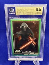 2021 Topps Chrome Star Wars Legacy Grn Refractor 38/50 Kylo Ren #WL-7 BGS 9.5🔥 picture