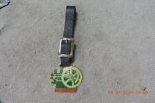 Vintage Enamel Pocket Watch Fob of the Month #-30 Frost King Motor John Lauson picture