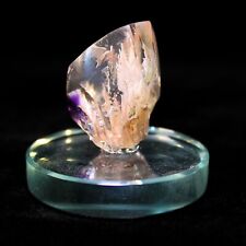 99g Natural Amethyst Scepter Phantom Crystal & Stand 5cm Home Decor picture