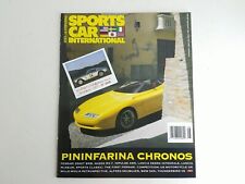 Sports Car International Magazine August 1991 Pininfarina Kronos No Poster picture