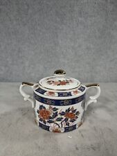 Vintage Toyo Imari Japan Sugar Jar Lidded Porcelain Multicolor picture