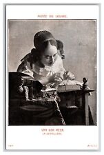 The Lacemaker Painting by Johannes Vermeer UNP DB Postcard Z4 picture