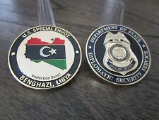  DOS Diplomatic Security Service Protection Detail Benghazi Libya Challenge Coin picture