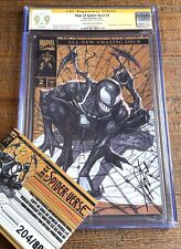 EDGE OF SPIDER-VERSE #2 CGC SS 9.9 INHYUK LEE SIGNED GOLD VARIANT-B NOT 9.8 WOW picture