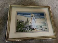 Vintage “Summer Breeze” Elizabeth Fisher 8x10 Framed , Certificate , Signed Prnt picture