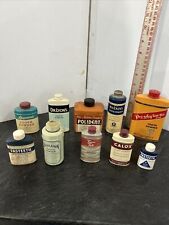 Lot of 10 Vintage Dental Tooth Powder Tins, Watkins, Laymon’s, & More Lot 8 picture