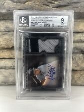 2017 Topps Museum Collection Jose Abreu Momentous Material Jumbo Patch Auto 1/15 picture
