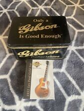 VTG 1999 Gibson Guitar Collectors Trading Cards Full Set with Tin picture