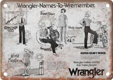 Wrangler Denim Jeans Vintage Magazine Ad 12