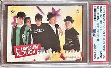 SSP POP 1 No 10 PSA 9 1989 Topps New Kids on the Block Hangin' Tough Red Sticker picture