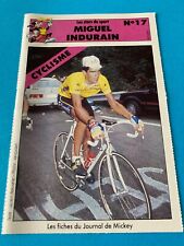 MIGUEL INDURAIN SPAIN CYCLING RARE VINTAGE COLLECTOR 90s ROOKIE CARD (GAYRE83) picture