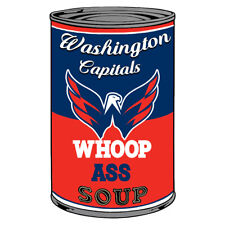 Washington Capitals Can Of Whoop A** Vinyl Decal / Sticker 10 sizes Tracking picture