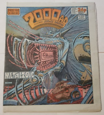 2000AD w/ Judge Dredd prog #483 VF/NM (Aug 16 1986, IPC UK) Metalzoic, Nemesis picture