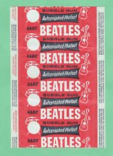 1964  THE BEATLES A&BC RED FIRST SERIES GUMCARD WRAPPER UK Rare picture