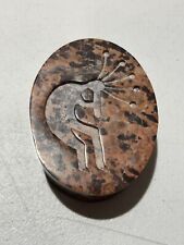 Vintage Native American Stone  Hand Carved Trinket Box picture