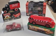 Texaco Coin Banks Vintage Doodle Bug Delivery Car Lubricant Truck Diecast Lot picture