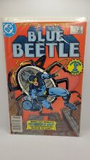 Blue Beetle #1 (June 1986) DC Comic 1st App Conrad Carapax VF- Condition picture