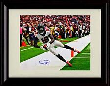 16x20 Framed Calvin Ridley - Endzone Catch - Autograph Replica Print picture