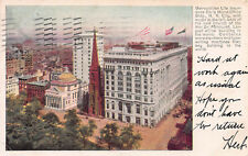 Metropolitan Life, Home Office, Manhattan, New York City, Postcard, Used in 1907 picture