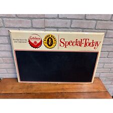 Vintage Gettelman $1000 Beer Advertising Sign Tin Chalkboard Menu Board picture