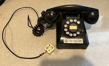 Vintage F1W Black Western Electric Company Rotary Dial Desk Table Top Phone USA picture