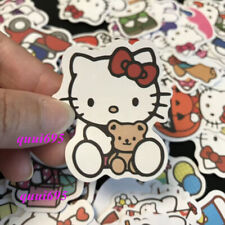 100pcs Cute Hello Kitty Stickers Skateboard Guitar Luggage Computer Cup Decals picture