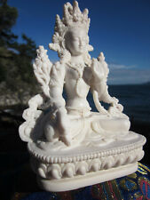 USA Seller Luminous Tibetan Buddhist White Tara Statue 6