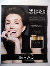 ADVERTISING: LIERAC Premium 2016 Cosmetics - Kristin Scott-Thomas picture