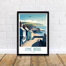 Lyme Regis Travel Print Lyme Regis picture
