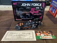 JOHN FORCE NIGHT STALKER 1/24 FUNNY CAR NIGHT UNDER FIRE LIMITED EDITION SIGNED picture