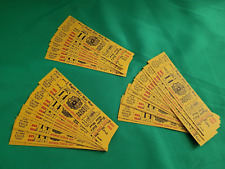 Buffalo Bills Wild West Show Ticket Stub NOS Vintage Gift 74 Nebraska Ephemera picture