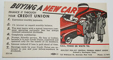 Vintage Sealtest Fro-Joy Central Federal Credit Union Syracuse, N.Y. Trade Card  picture