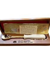 Mac Tools Limited Edition 24K Gold Plated Ratchet XR1990 w/Wood Box  #01916. picture