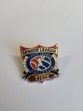 Senior League Little League Softball STATE Lapel Pin  picture