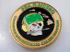 SEA RAIDERS CONSOLIDATED MAINTENACE ORGANIZATION TWO CHALLENGE COIN picture
