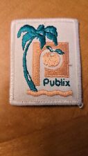 Publix Collectible Vintage Uniform Patch RARE 1970s Palm Tree Orange Citrus Logo picture