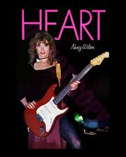 1970s Nancy Wilson Heart Groove Concert Magazine Promo Sexy Guitar 8x10 Photo picture