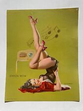 Vintage 1940s Pinup Girl Picture  by Gil Elvgren- Station Wow picture