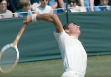 Tennis Mike Sangster Of Great Britain In Action At Wimbledon 1967 PHOTO picture