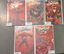 Marvel 2019 ABSOLUTE CARNAGE Comic Book Issues #1-5 Complete Set 1 2 3 4 5 All A picture
